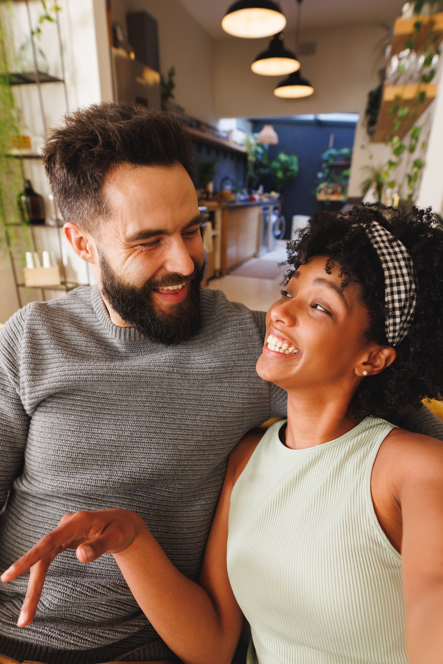 Falifi Dating App: Happy Couple on Desert Road - Relationship Seekers